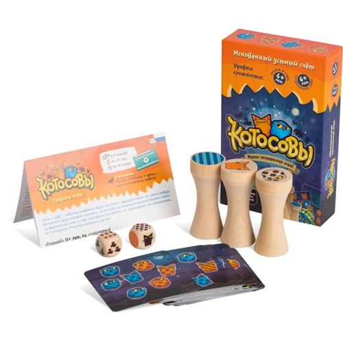 Настольная игра Банда Умников Котосовы (УМ077): Производитель Банда Умников