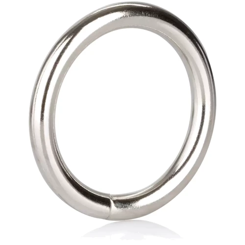 Металлическое эрекционное кольцо CalExotics Silver Ring Medium , 3,8 см