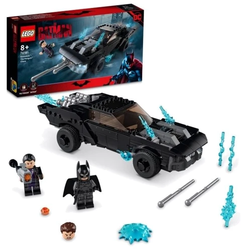 Конструктор LEGO Super Heroes DC Batman Бетмобіль погоня за Пінгвіном 392 деталі (76181)