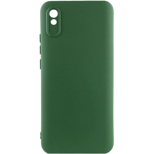 Чохол для телефона Lakshmi Case Silicone Cover Full Camera Dark green for Xiaomi Redmi 9А: Сумісність Xiaomi Redmi 9А
