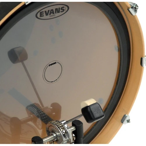 Кікпед для бас-барабану EVANS EQPC1 EQ PATCH CLEAR SINGLE: Виробник EVANS