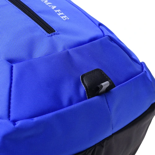 Мужской рюкзак Jumahe синий (brvn300-blue): Фактура Тканая, Гладкая, Матовая