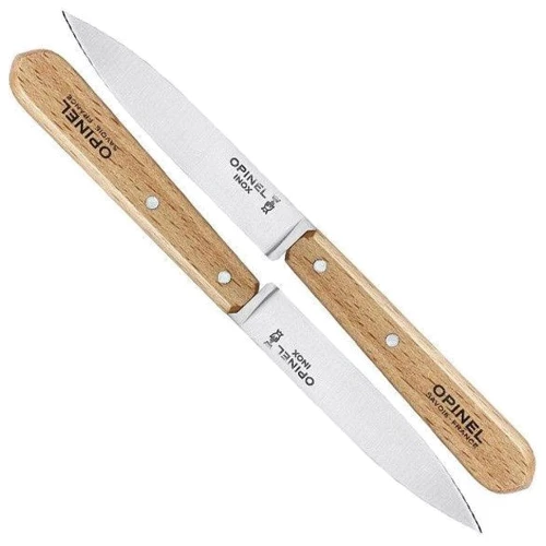 Набір кухонних ножів Opinel Office №102 carbon steel 2 предмети (204.63.53): Метериал леза Нержавеющая сталь
