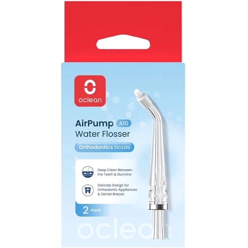 Насадки для ирригатора Oclean Nozzle for A10-Orthodontics 2 шт (6970810556131)