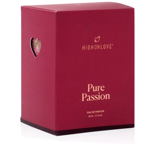 Парфюмерная вода для женщин HighOnLove Pure Passion с ароматом-афродизиаком, 80 мл