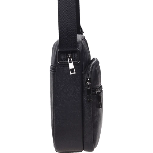 Чоловіча сумка через плече Keizer чорна (k12610-black): Тип Сумки