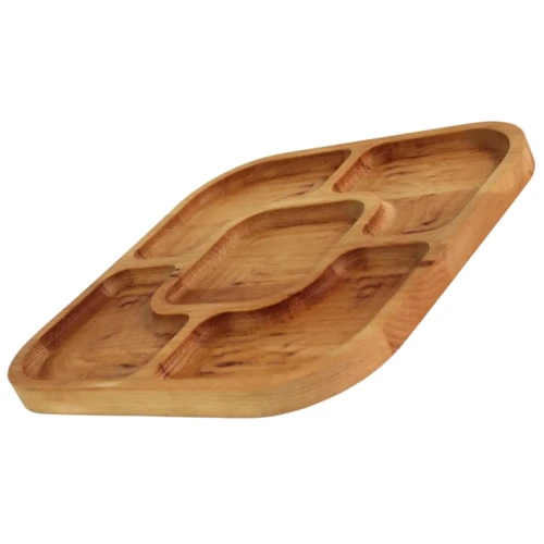 Менажница Brizoll Snack Quarto 25 см 5 секций (MEN2-2525): Тип Менажница