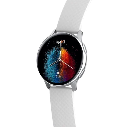 Смарт-часы iMiki KW66 Pro Silver Silicone Strap: Стандарт защиты IP67