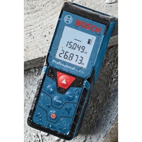 Лазерний далекомір Bosch GLM 40 Professional (0601072900): Тип Лазерный