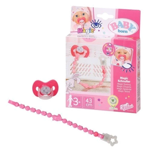 Пустышка для куклы Baby Born на клипсе в ассортименте (832486)
