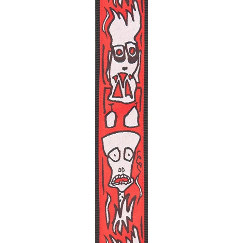 Ремень гитарный PLANET WAVES PW50JS02 Joe Satriani Guitar Strap Up in Flames