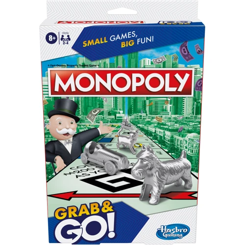 Игра настольная дорожная HASBRO GAMES Монополия (F8256)