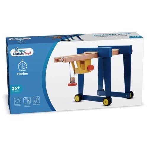 Контейнерний кран на колесах New Classic Toys (10930): Рекомендований вік от 3 лет