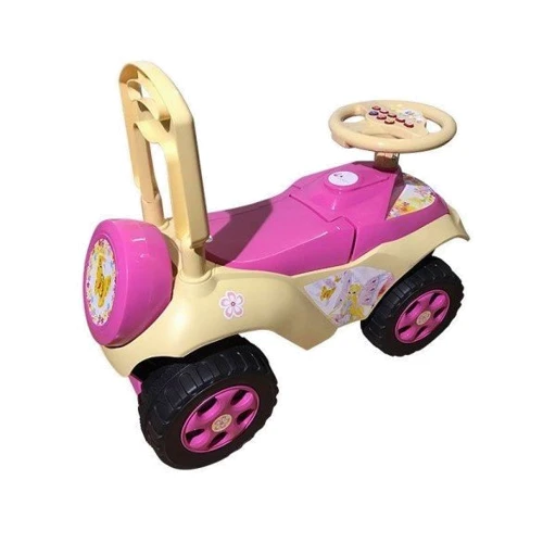 Чудомобіль Active Baby музичний рожево-бежевий (013117-0207М)