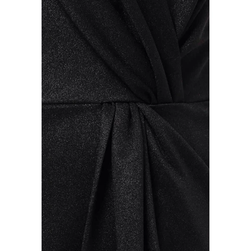 Платье FashionUp PL-1795A 44 черное повседневное удлиненное миди: Вид Повседневные платья