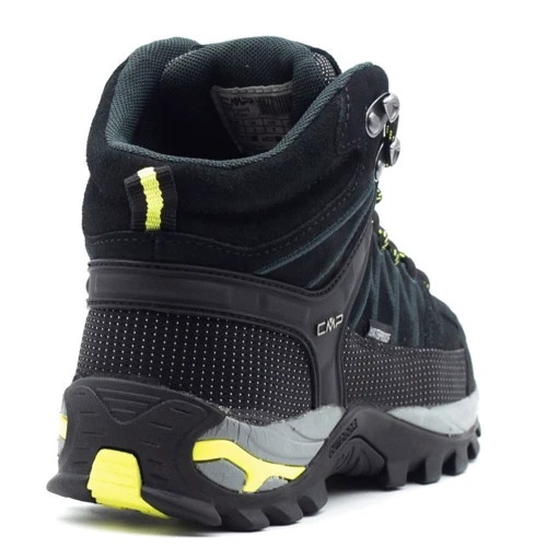 Ботинки CMP Rigel Mid Wmn Trekking Shoe WP (3Q12946-37UH) 36 (37) черные натуральная замша демисезон фото 2