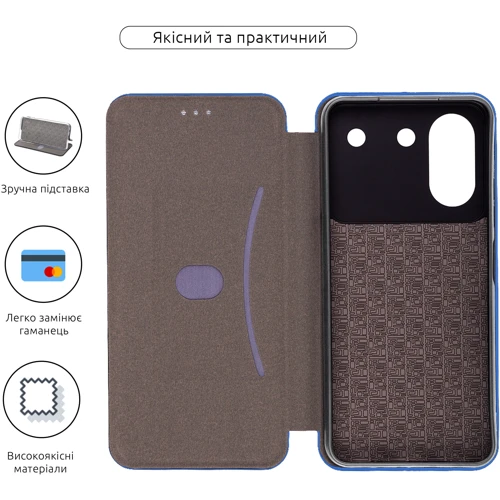 Чехол для телефонов ArmorStandart G-Case Blue for ZTE Blade A54 4G (ARM70730): Тип чехол-книжка