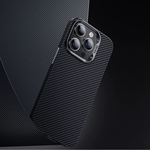 Чехол для iPhone Benks MagClap ArmorAir Case Black for iPhone 15 Pro Max: Материалы Кевлар