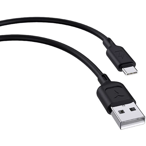 Кабель T-PHOX USB Cable to USB-C Fast 3A 1.2m Black (T-C829 Black): Довжина 1,2 м