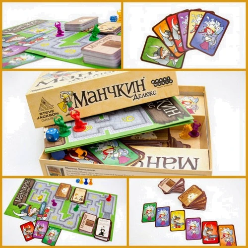 Настольная игра Hobby World Манчкин Делюкс (1153) фото 12
