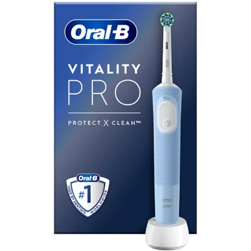 Зубна щітка Braun Oral-B Vitality D103.413.3 PRO Protect X Clean Vapor Blue