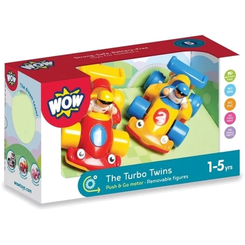 Ігровий набір WOW Toys Тhe Turbo Twins Турбо близнюки (06060) фото 7