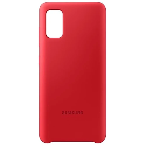 Чохол для телефона Samsung Silicone Cover Red (EF-PA415TREGRU) for Samsung A415 Galaxy A41: Колір червоний