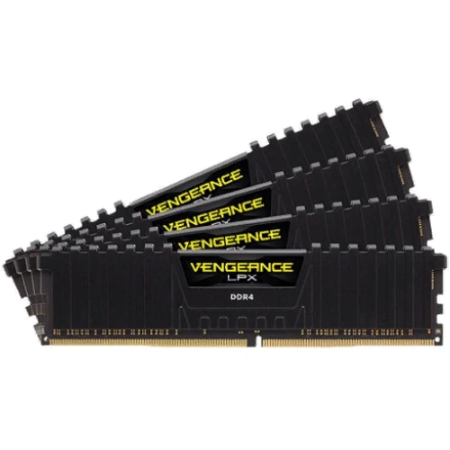 Corsair 32 GB (4x8GB) DDR4 3600 MHz VENGEANCE LPX Black (CMK32GX4M4D3600C18)