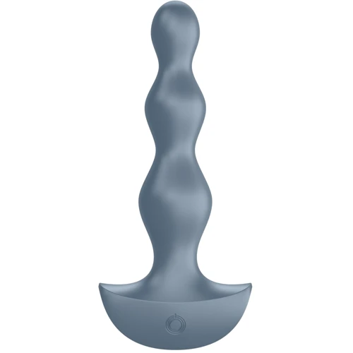 Анальный стимулятор-бусины с двумя моторами Satisfyer Lolli-Plug 2 (ice blue)