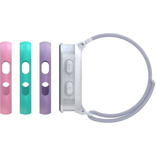 Смарт-часы Gelius Pro GP-PK008 (Rainbow) White Kids: Особенности Функция звонка, Динамик (громкая связь), С видеозвонком, Встроенная камера, Встроенный микрофон, Влагозащищенные