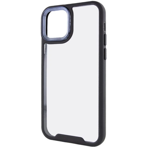 Чохол для iPhone Epik TPU+PC Lyon Case Black для iPhone 13 Pro Max: Матеріали поликарбонат и полиуретан