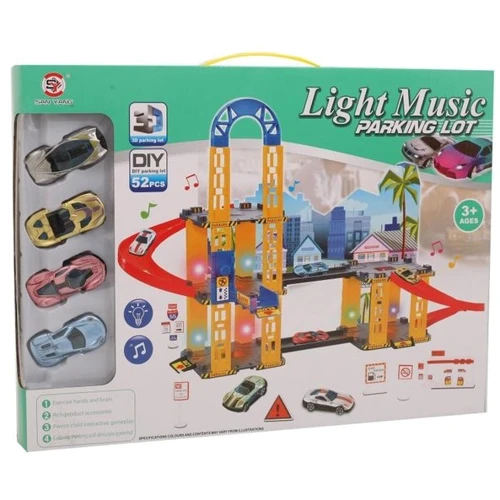 Гараж с машынками (0908-70A): Производитель Noname