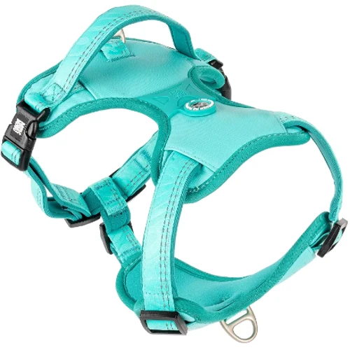 Шлея Max & Molly Smart ID Sport Harness Matrix 2.0 Turquoise/XL 75-105 см бирюзовая (4255636810981)