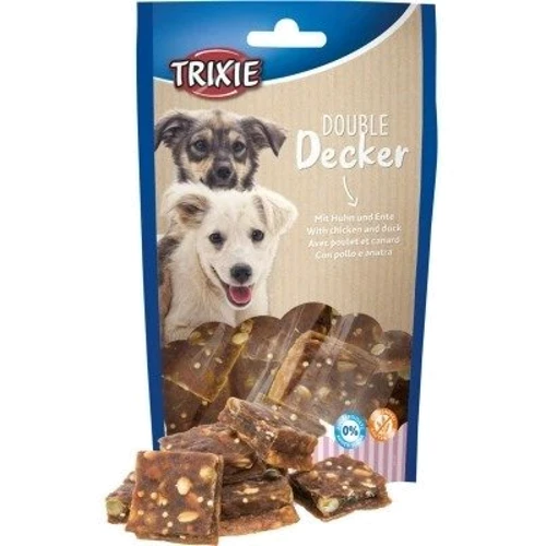 Лакомство для собак Trixie Double Decker с курицей и уткой 100 г (31657): Производитель Trixie