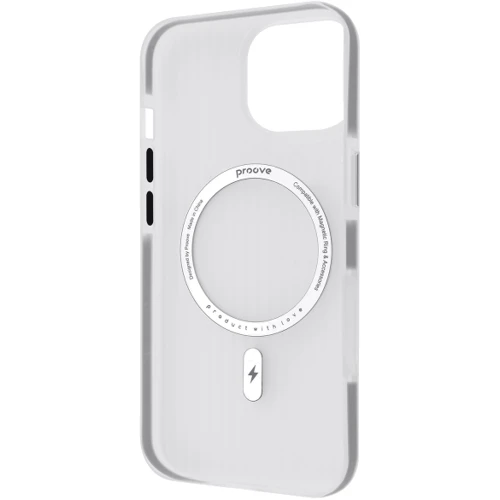 Чехол для iPhone Proove Astro Case with Magnetic Ring Gray for iPhone 16 Pro Max: Материалы Пластик