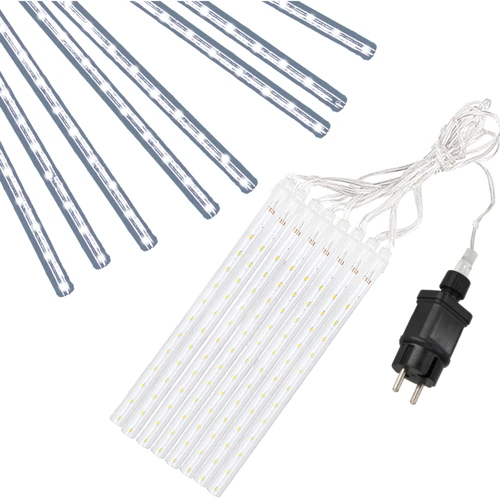 Гирлянда метеоритный дождь Springos 3 м 144 LED CL1213 Cold White фото 7