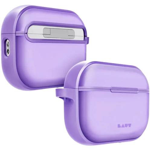 Чохол для навушників LAUT HUEX PROTECT Lavender (L_APP2_HPT_PU) for AirPods Pro 1/2 фото 2