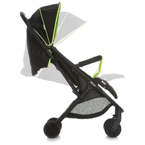 Прогулочная коляска Hauck Swift Plus neon Yellow Caviar, черный с салатовым (16005-3): Количество блоков 1