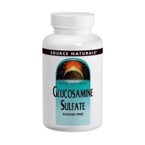 Source Naturals Glucosamine Sulfate, 500 mg, 60 Caps