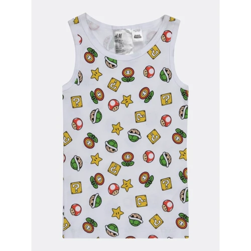 Майка H & M 2811-4855478 98-104 см біла