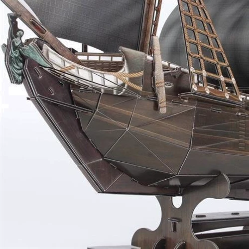 3D пазл CubicFun Корабль Месть Королевы Анны (T4005h)