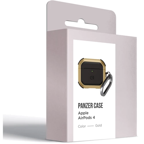 Чехол ArmorStandart Panzer Case Gold (ARM82555) for Apple Airpods 4