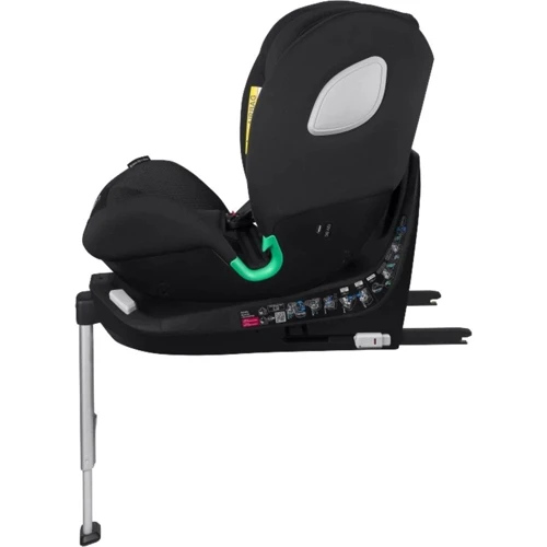 Детское автокресло Lionelo Braam Air I-size Black Carbon (LO-BRAAM AIR I-SIZE BLACK CARBON): Регулировка высота подголовника, наклон спинки