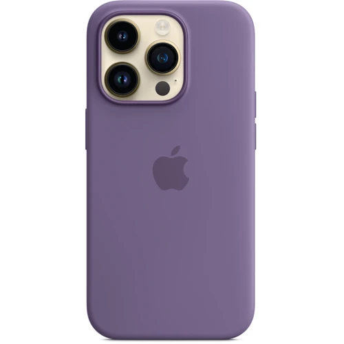 Чехол для iPhone Apple Silicone Case with MagSafe Iris (MQUK3) for iPhone 14 Pro: Цвет фиолетовый