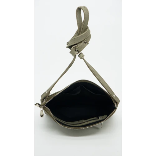 Женская сумка через плечо ARTiS Bags хаки (1764 7082): Фактура Плетеная, Матовая, Гладкая