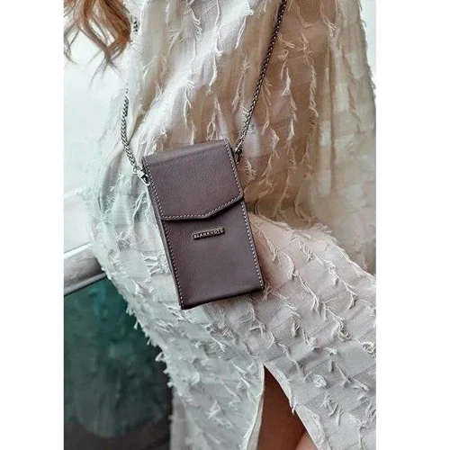 Жіноча сумка-трансформер Mini BlankNote темно-бежева (BN-BAG-38-1-beige): Матеріал Натуральна шкіра