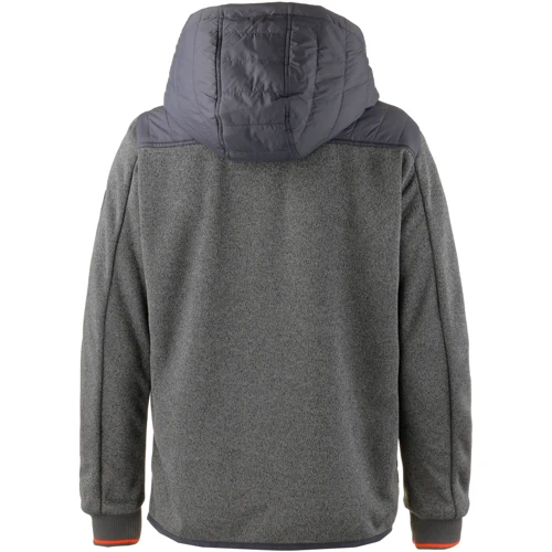Куртка Core by Jack & Jones 70714017 46 серая демисезон с капюшоном: Длина рукава Длинный