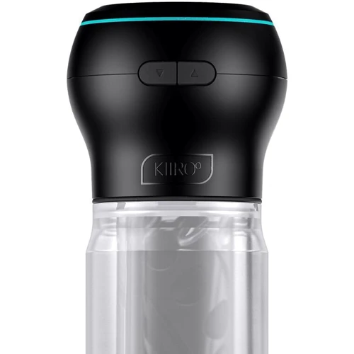 Мастурбатор Kiiroo Feel Pocket Crystal с всасывающей интерактивной насадкой PowerBlow Combo Set