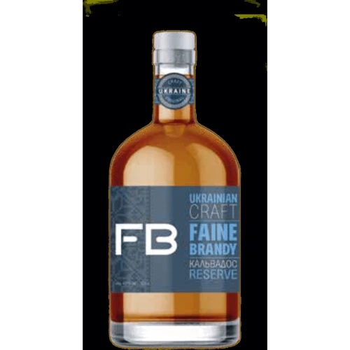 Бренді Faine Brandy Кальвадос Резерв 40% 0.5 л (4820269290174)
