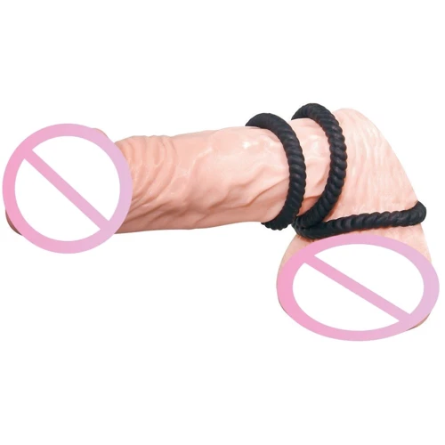 Набор эрекционных колец Orion Lust 3 Black